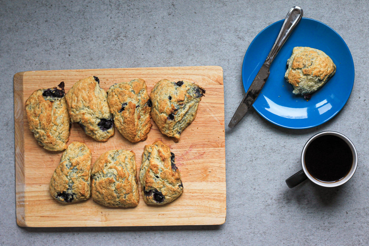 Vegan Blueberry Scones – Backcountry Iron